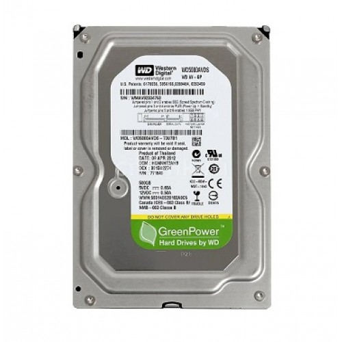 500 GB WD Green SATA Güvenlik Harddiski