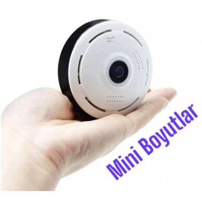 360 Derece Smart Wifi Kamera Iç Mekan ve Asansör Kamerası T-56