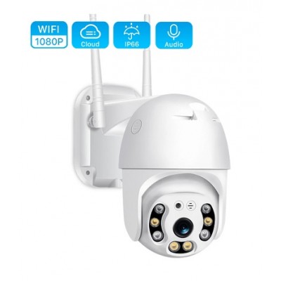 2 MP DIŞ MEKAN WİFİ KABLOSUZ PTZ GÜVENLİK KAMERASI T-54