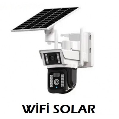 Çift Kameralı Solar Wifi Kamera 6MP SR-229