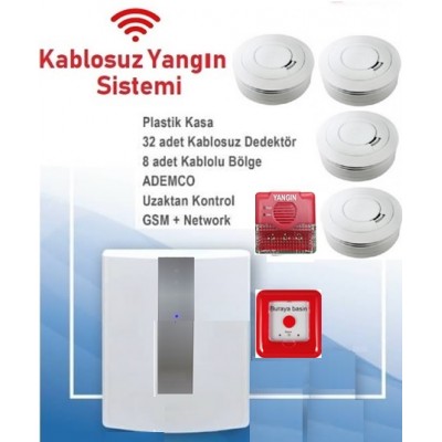 Kablosuz Yangın Alarm İhbar Sistemi IS-32