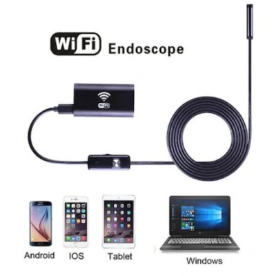 Wifi Endoskop Yılan Kamera 10 Metre Android İos