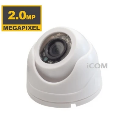 Araçlar için Mini Plastik Dome 2Mp Full Hd Gece Renkli Görüşlü Kamera Geniş Açılı IC-710