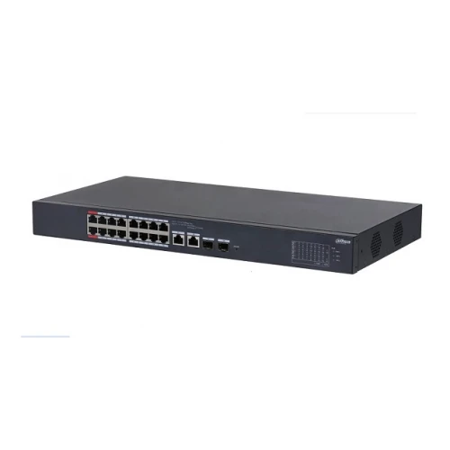 Dahua CS4220-16GT-135 16 Port PoE 2 Port Uplink 2 x SFP Full Gigabit Yönetilebilir PoE Switch 135W