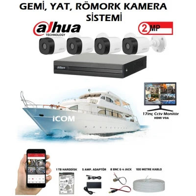 GEMİ YAT TEKNE KAMERA SİSTEMİ AR-790