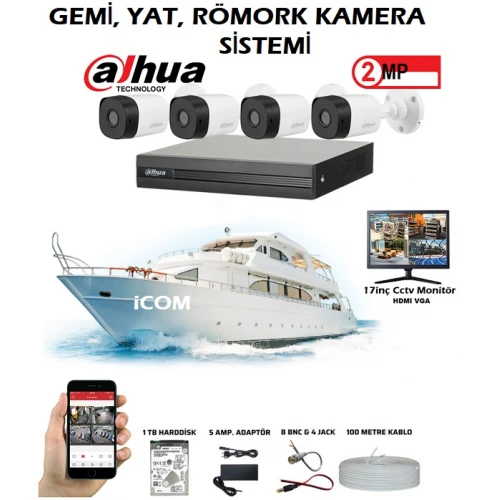 GEMİ YAT TEKNE KAMERA SİSTEMİ AR-790