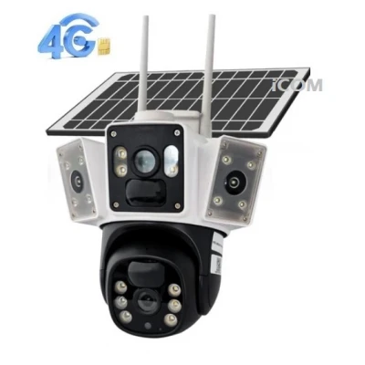 Avenir AV-S428 6MP 2 Kameralı Solar PTZ 4G Sim Kartlı Kamera ICS-428