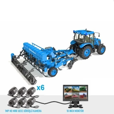 6 Kameralı Mibzer Havalı Tohum Makinesi Kamera Seti MB-26
