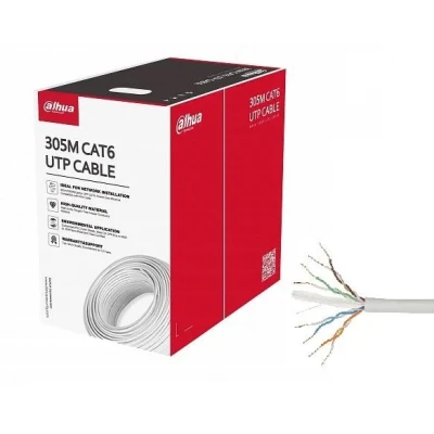 Dahua PFM923I-6UN-C 305M Utp Cat6 Lszh Cpr E Cat6 Kablo