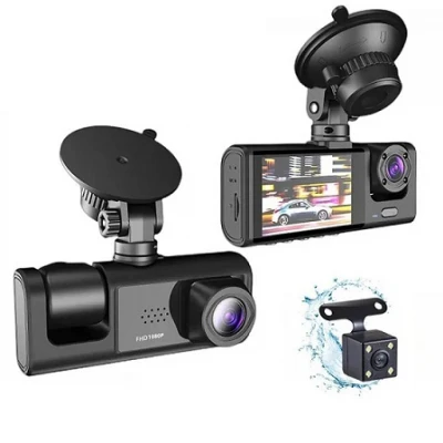 T-270 3 Kameralı 2'' inç Hd Araç İçi Dash Kamera