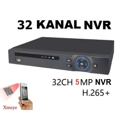 32 Kanal 5MP H.265 NVR Ip Kayıt Cihazı ACS-8032