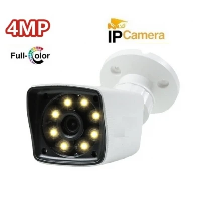 4MP IP WARM LED Fullcolor Bullet Kamera IC-414