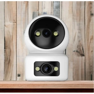 Çift Kameralı Fhd İç Mekan Ptz Wifi Smart Kamera ICM-807
