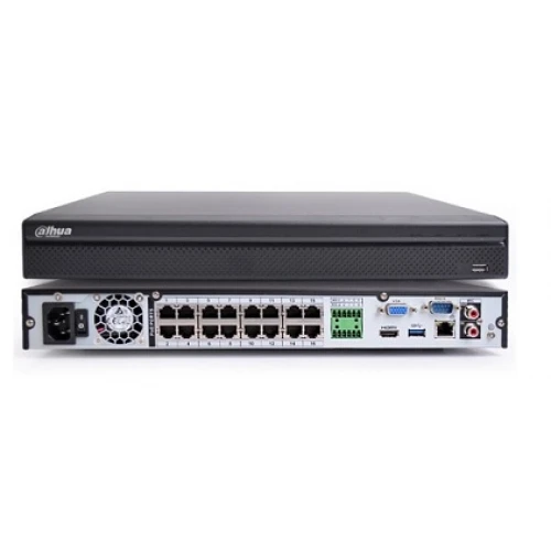 Dahua NVR4216-16P-4KS2/L H265+ 16 Kanal 16 Poe 2 HDD 4K Nvr Kayıt Cihazı
