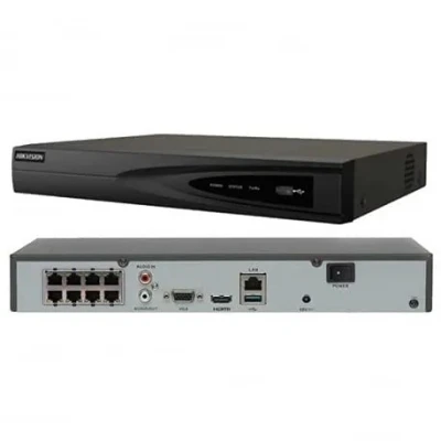 HIKVISION DS-7608NI-K2/8P 8 Kanal 8 Port PoE NVR Kayıt Cihazı