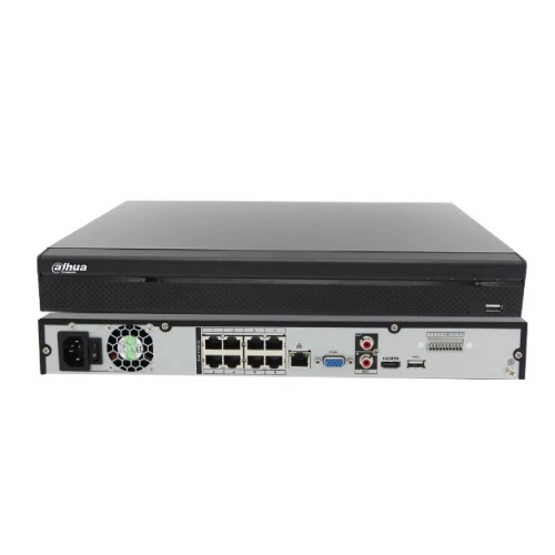 Dahua NVR4208-8P-4KS2/L 8 Kanal 8 Poe 2 HDD 4K NVR Kayıt Cihazı