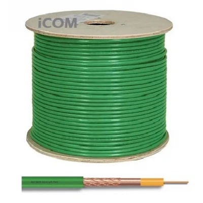 RG6 U6 Anten Kablosu Ful Bakır 500 Metre İcom