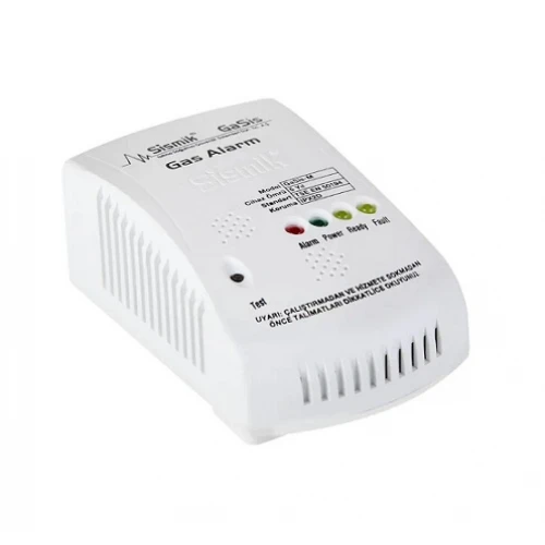Sismik GaSis-M 12V-24V DC Giriş Kuru Kontak Çıkış Gaz Alarm Cihazı