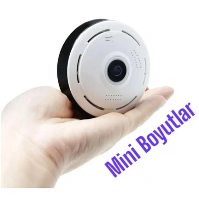 360 Derece Smart Wifi Kamera Iç Mekan ve Asansör Kamerası T-56