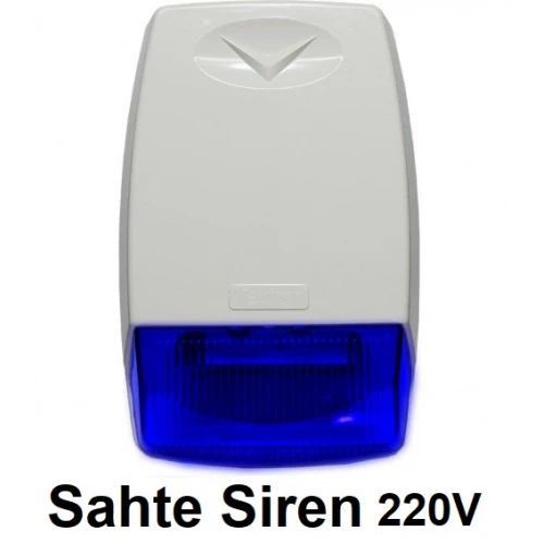 Sahte Siren Yürüyen Ledli Siren 220V